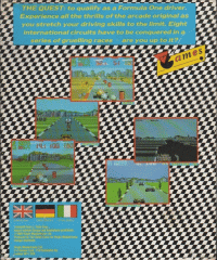 Continental Circus Commodore 64 US box art